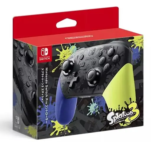 Геймпад Nintendo Switch Pro Splatoon 3 Special Edition - фото 4