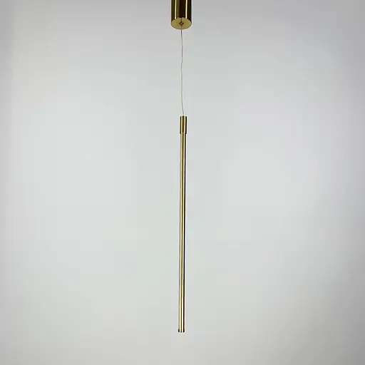 Лінійні золоті підвісні світильники у 3-х розмірах Line.F Довжина 60 см - фото 10