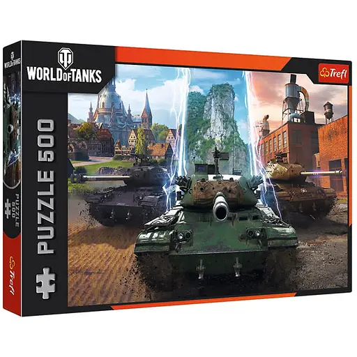 Пазл Trefl Время действовать World of Tanks 500 эл. (37535) - фото 1