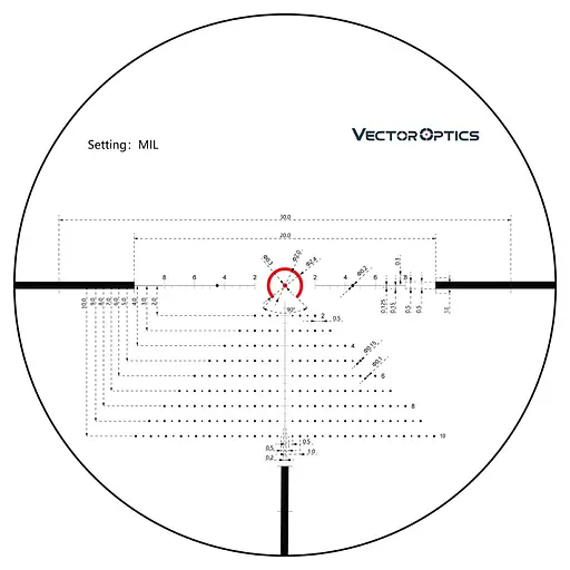 Оптический прицел Vector Optics Constantine 1-8x24 (30 mm) illum. SFP - фото 9
