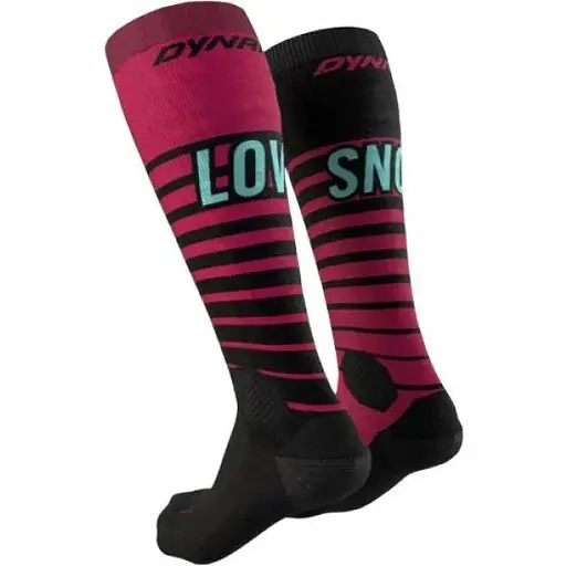 Шкарпетки Dynafit FT Graphic Socks 39-42 Бордовий (1054-016.002.2166)