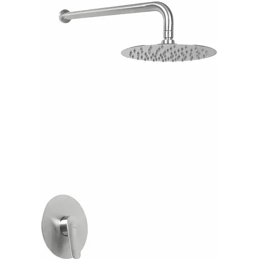 Душова система прихованого монтажу Germece 11039 нержавіюча сталь, Нержавіюча сталь - фото 1