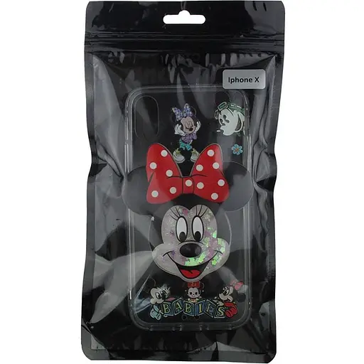 Чохол-накладка Toto TPU Сartoon Network Case IPhone X Mini Mouse Red - фото 2