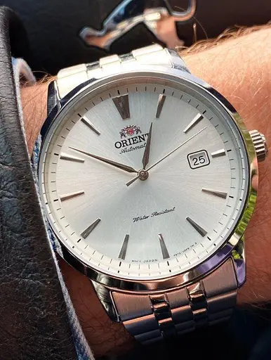 Мужские наручные часы ORIENT RA-AC0F02S10B классические механические с автоподзаводом - фото 2