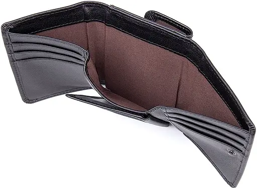 Чоловічий шкіряний гаманець Vintage 8x11 см acs0015727 - фото 5
