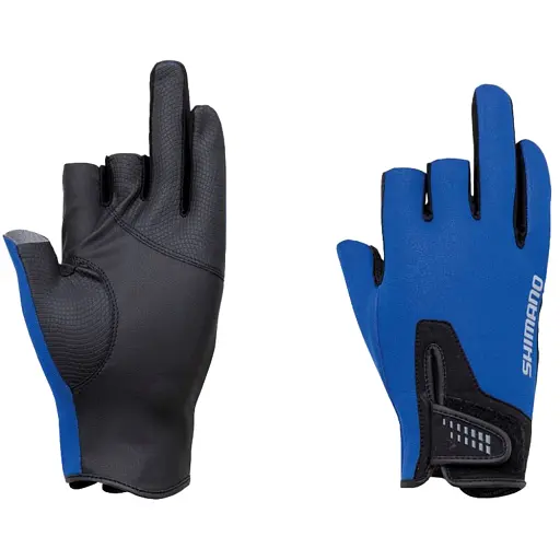 Рукавички Shimano Pearl Fit 3 Gloves M Blue - фото 1