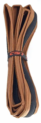 Покрышка складная велосипедная CST CZAR C1406 DC2 high grip Foldable 28" (700x25C) слик коричневый корд 60 TPI (G0001354) - фото 2