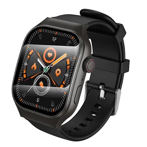 Смарт-годинник HOCO Y33 51mm. 200 mAh. Smart sports watch (call version) Black - фото 1
