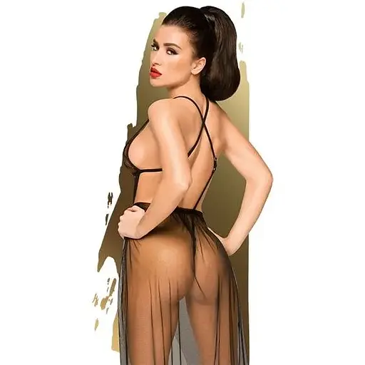 Комплект боди и юбка Penthouse - Best Foreplay Black S/M - фото 2