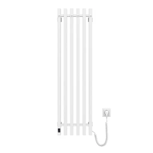 Электрический полотенцесушитель Navin Levante 330x1200 Sensor правая, белый бархат 12-212033-4860, Белый матовый, Правое, Электронный - фото 2