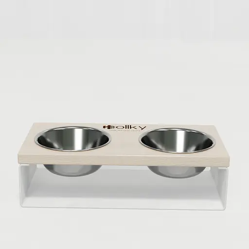 Hollky StellWood — миски на підставці для маленьких собак та котів (2 × 0,45 л) - фото 9