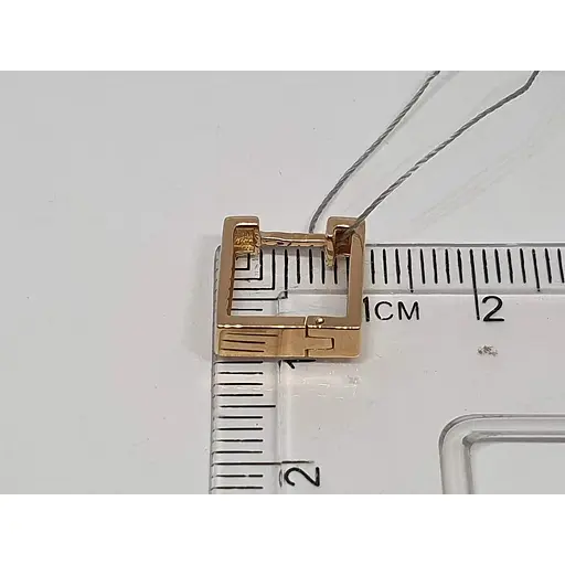 Золотые серьги Ювелирное производство А. Долина. 120905 - фото 4