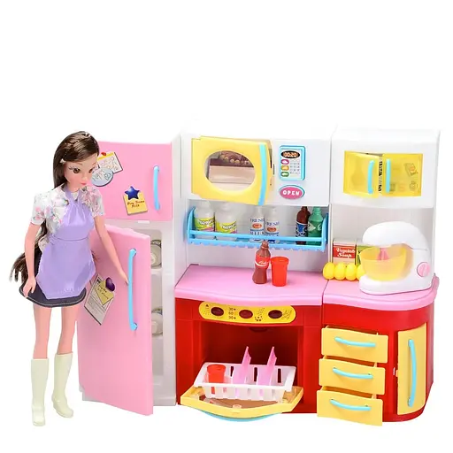 Игровой набор Кухня с куклой ID184