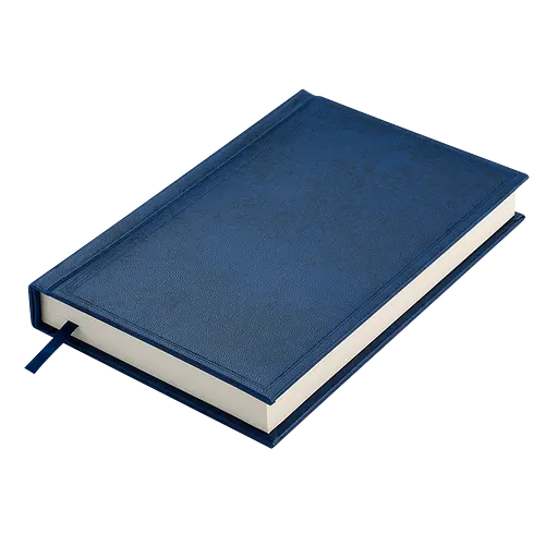 Ежедневник недатированный Buromax Base (Miradur) L2U A6 бумвинил/поролон 336 страниц синий (BM. 26040-02) - фото 4