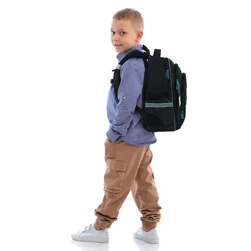 Рюкзак GoPack Education 2606S Speed Zone Черный (GO26-2606S-6) - фото 19