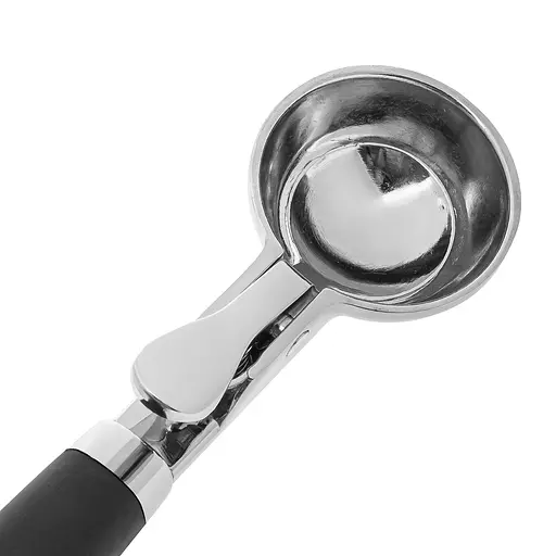 Ложка для мороженого для мороженого, бисквитного теста, замороженного йогурта 21.5 см с выталкивателем, Kitchen Master 85476 - фото 5