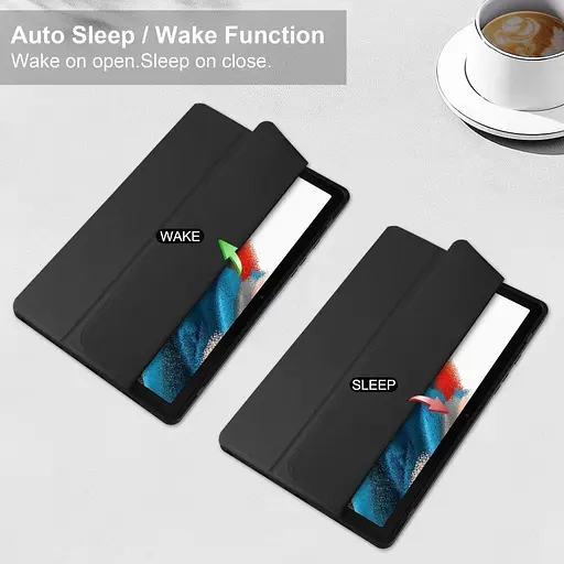 Чохол TPUCristal SlimTPU Spen holder Samsung Galaxy Tab A9 Plus SM X210 X215 X216 Чорний - фото 8