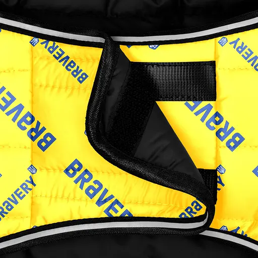 Курточка-накидка для собак Waudog Clothes, малюнок "Сміливість", S, А 32 см, B 41-51 см, С 25-35 см - фото 4