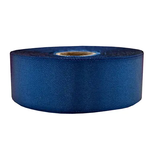 Атласна стрічка для рукоділля Bambi АБ-316, 2,5 см x 23 м, сапфір - фото 1