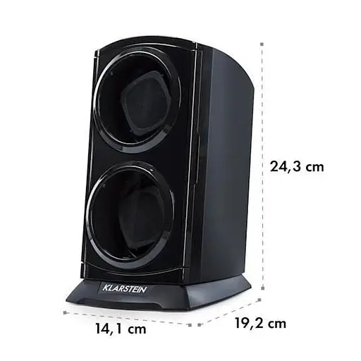 Ротомат ящик для автоподзавода часов Klarstein St. Gallen Premium черный (10032887) - фото 10