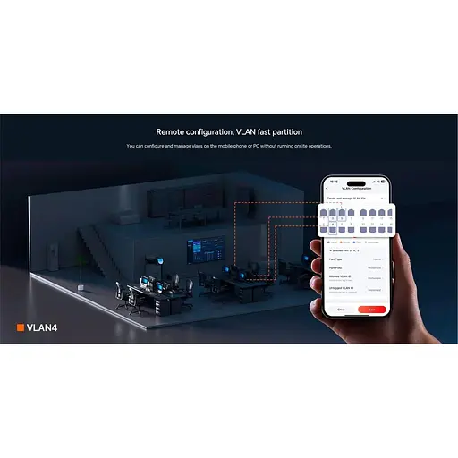 Коммутатор Tenda TEG2226F (TEG2226F) - фото 4