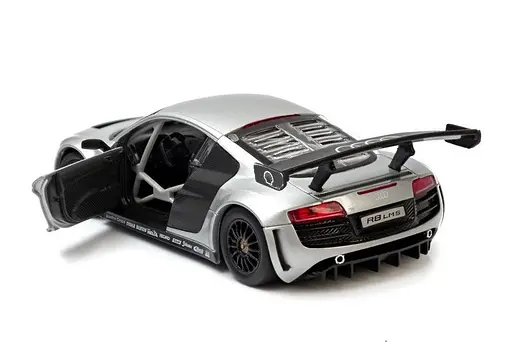 Машинка Rastar Audi R8 LMS 1:24 серебристый 56100 - фото 2