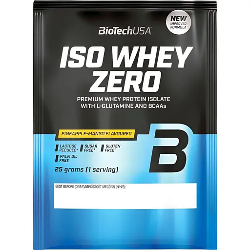 Протеин BiotechUSA Iso Whey Zero Lactose Free Pineapple Mango 25 г