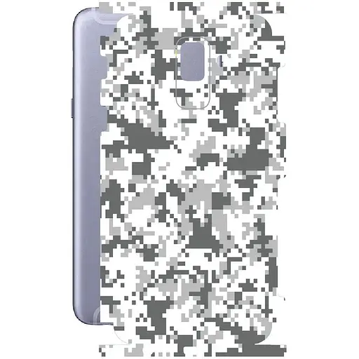 Защитная пленка StatusSKIN для Samsung Galaxy A6 Plus A605 Корпус Винил Пиксель 3 - фото 1