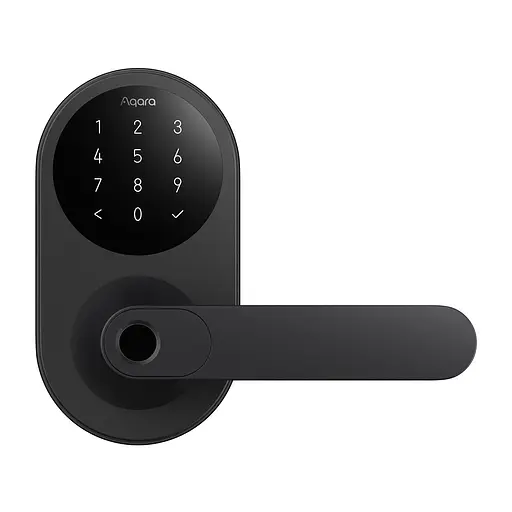 Розумний дверний замок Aqara U300 Smart Door Lock (ZNMS29LM) Black - фото 2