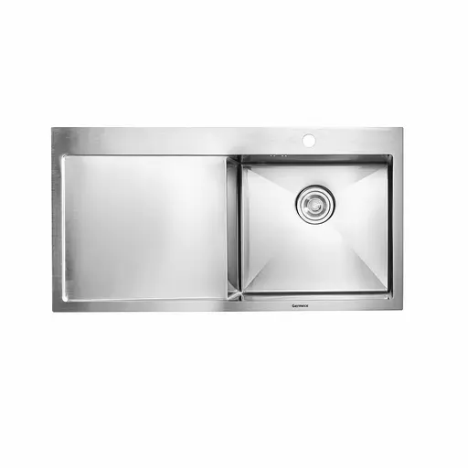 Кухонная мойка Germece Handmade 1000x500x230 R (с креплением), Нержавеющая сталь - фото 1