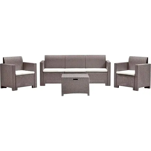 Набор садовой мебели Bica Nebraska 3 бежево-серый - фото 1