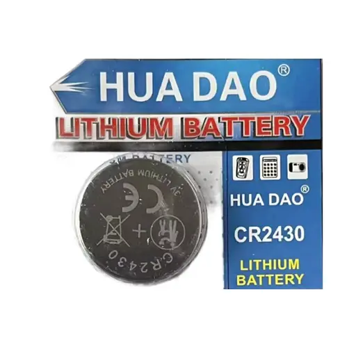 Батарейка дисковая Hua Dao CR2430, 3V (18592)