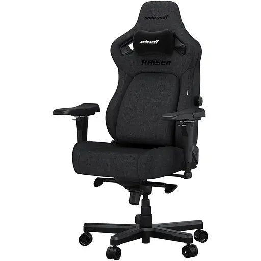 Игровое кресло Anda Seat Kaiser 4 Dark Grey Fabric Size XL (AD12YDDC-XLL-20-GB-CF) - фото 2