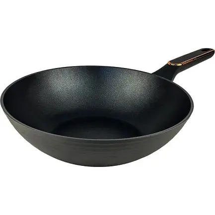 Сковорода WOK Magio MG-1168 з кришкою 28 см - фото 2