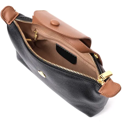 Кожаная сумка женская Vintage 22х13.5х6 см sum0024774 - фото 5