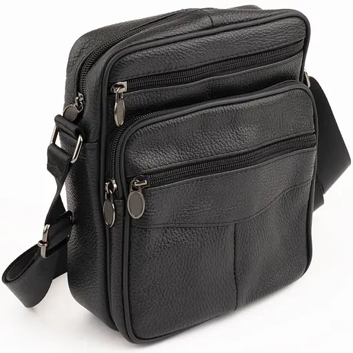 Чоловіча шкіряна сумка Vintage 18х21,5х5,5 см sum0012317 - фото 1