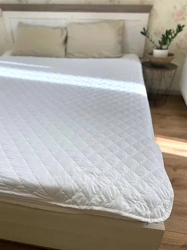 Наматрацник мікрофібра білий  140 х 200