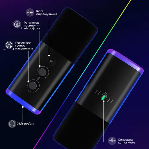 Микрофон Fifine AM8T USB Black (AM8T) - фото 8