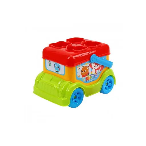 Детская развивающая игрушка "Автобус-сортер" ТехноК 9840TXK - фото 3
