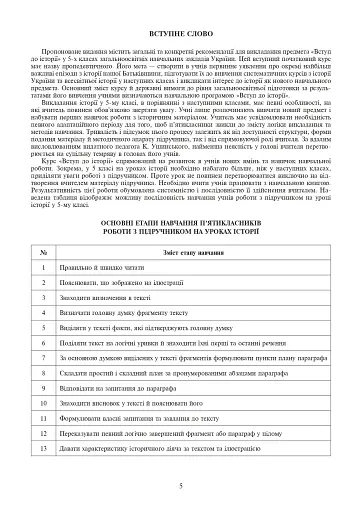 Вступ до історії України. 5 клас. Конспекти уроків - фото 6