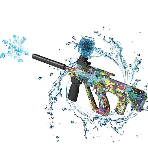 Бластер автоматический OldBro AUG Gel Ball с гель шариками орбиз 10500 шт. - фото 3