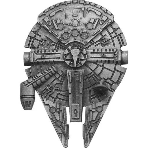 Брошка Falcon Корабель Сокіл Тисячоліття Millennium Falcon Зоряні війни Star Wars SW 16.72 - фото 1