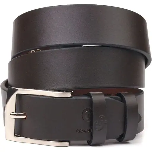 Ремінь шкіряний Grande Pelle чоловічий 3,4х120 см acs0024553 - фото 1