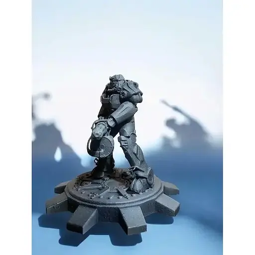 Фигурка Fallout T60 размер 110 мм персонаж из видеоигры коллекционный сувенир геймеру - фото 5