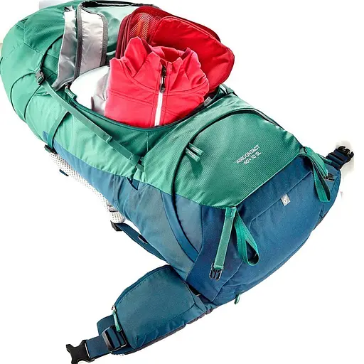 Рюкзак Deuter Aircontact 60 + 10 SL Turquoise (1052-3320421 2337) - фото 5