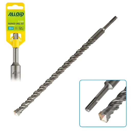 Бур по бетону Alloid Building Tools SDS-plus S4 22x450 мм (FH-22450) - фото 1