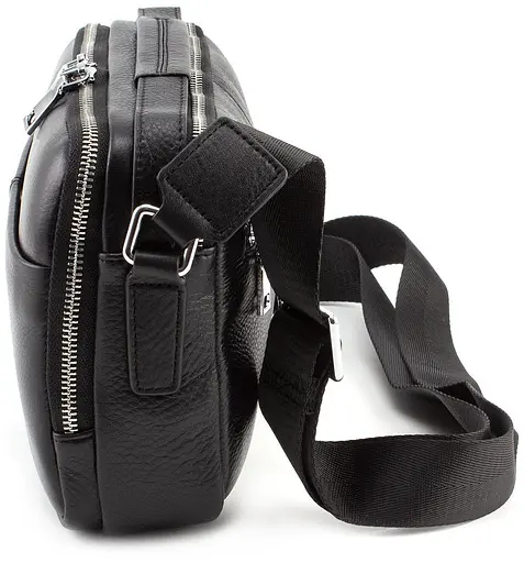 Чоловіча шкіряна барсетка Marco Coverna 26х19х8 см sum0023167 - фото 3