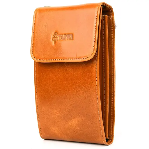 Шкіряна сумка-чохол для телефону Tarwa 18.5х10.5х3.5 см sum0028477 - фото 3