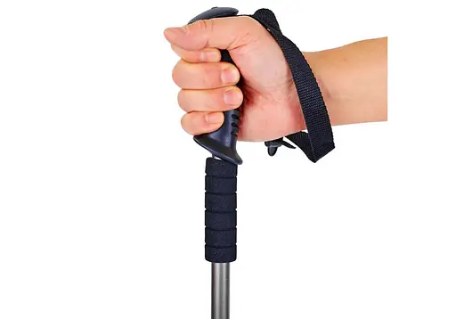 Палка для скандинавської ходьби EasyFit SKY ROAD сіра 1 шт (EF-2471-G) - фото 3