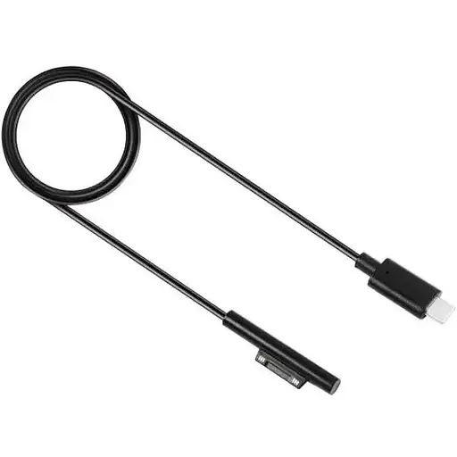 Кабель DK 180см Cable Type-C / USB-C для Microsoft Surface Go / Book/Laptop / Pro black - фото 2